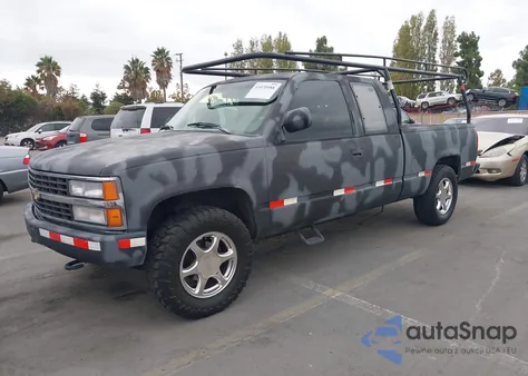 1991 Chevrolet Gmt-400 K1500 из США, поврежденный, VIN 2GCEK19K2M1146579